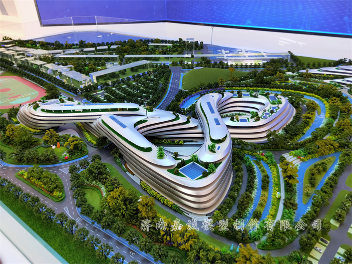 济南建筑模型